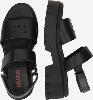 HUGO Sandals 'Kris' in Black