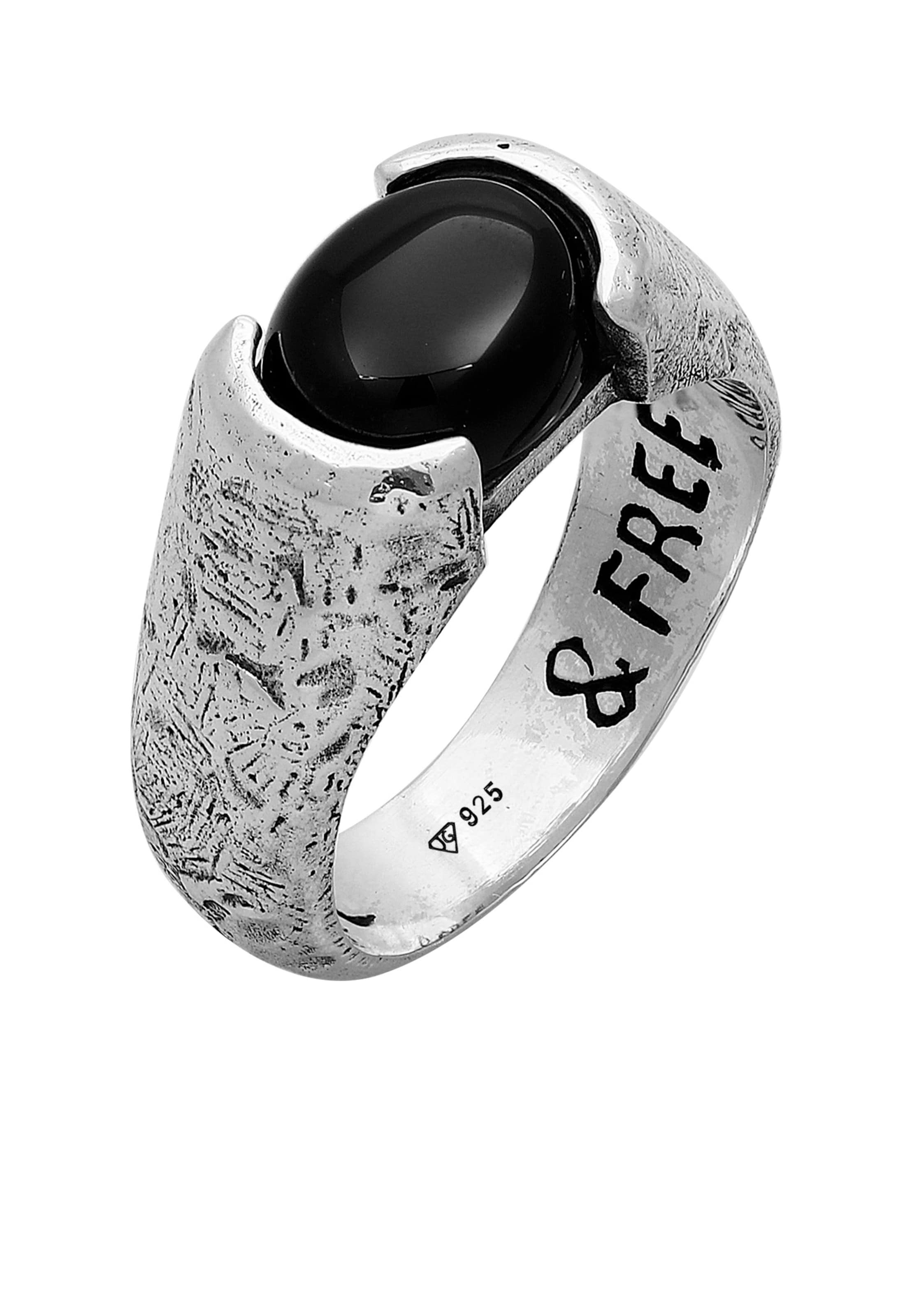Haze&Glory Ring 'Liberty' in Silver: front