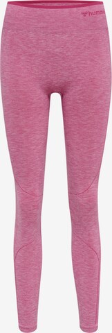 Hummel Sportbroek in Roze: voorkant