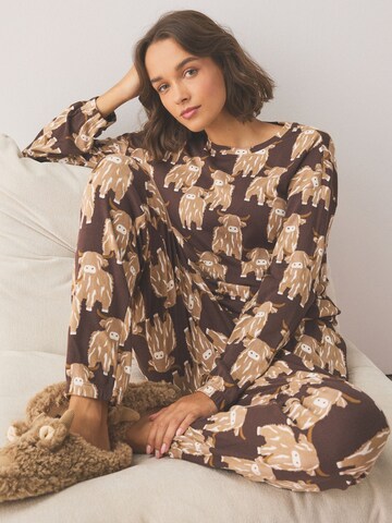 Pyjama Next en marron