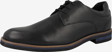 Scarpa stringata 'Vince Adigo' di Gordon & Bros in nero: frontale