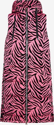 faina Vest in Pink: front