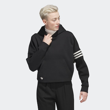 ADIDAS ORIGINALS Sweatshirt 'Adicolor Neuclassics' in Black: front