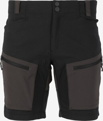 Whistler Regular Outdoor Pants 'Kodiak' in Black: front