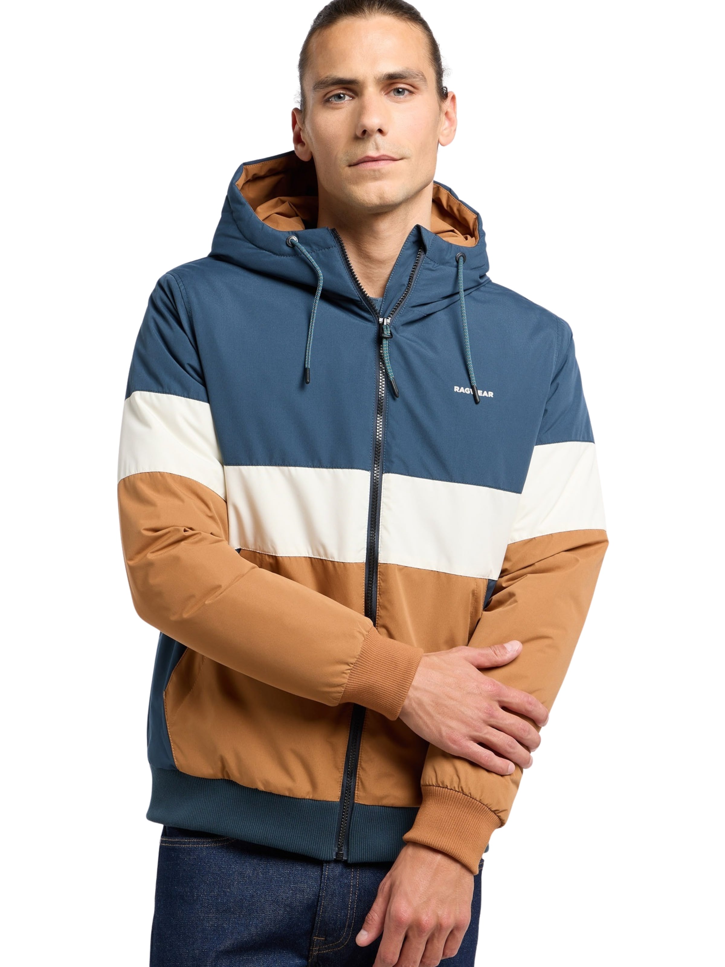 Giacca invernale 'JINIG WARM' di Ragwear in blu: frontale