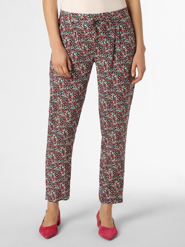 Marie Lund Pleat-Front Pants in Mixed colors: front