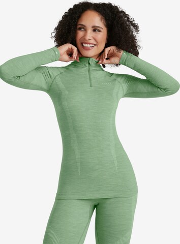 FALKE Base Layer in Grün: Vorderseite