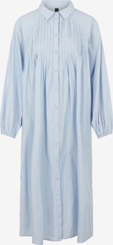 Y.A.S Skjortklänning i blå: framsida