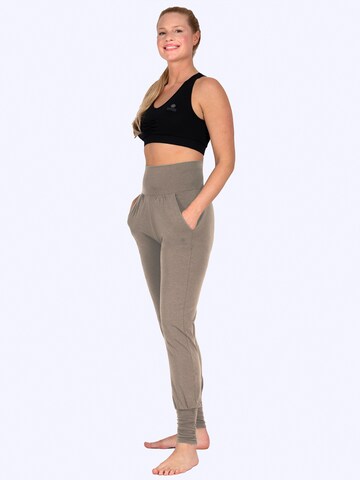 Magadi Regular Workout Pants 'Paula' in Beige