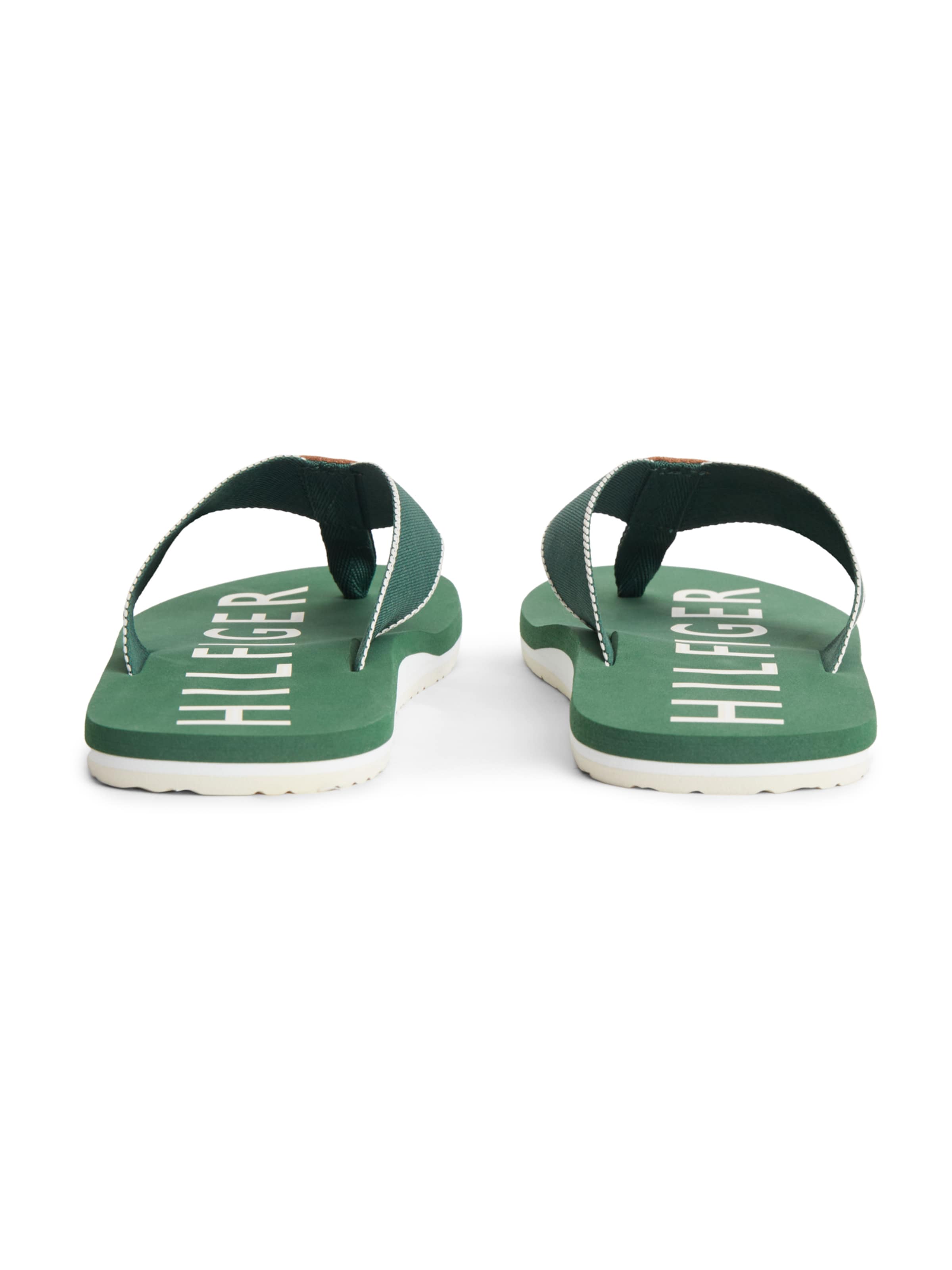 TOMMY HILFIGER Ujjelválasztó-pántos szandál - zöld