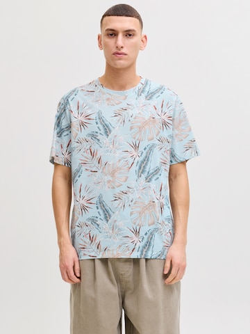 JACK & JONES Bluser & t-shirts 'JJHONOLULU' i blå: forside