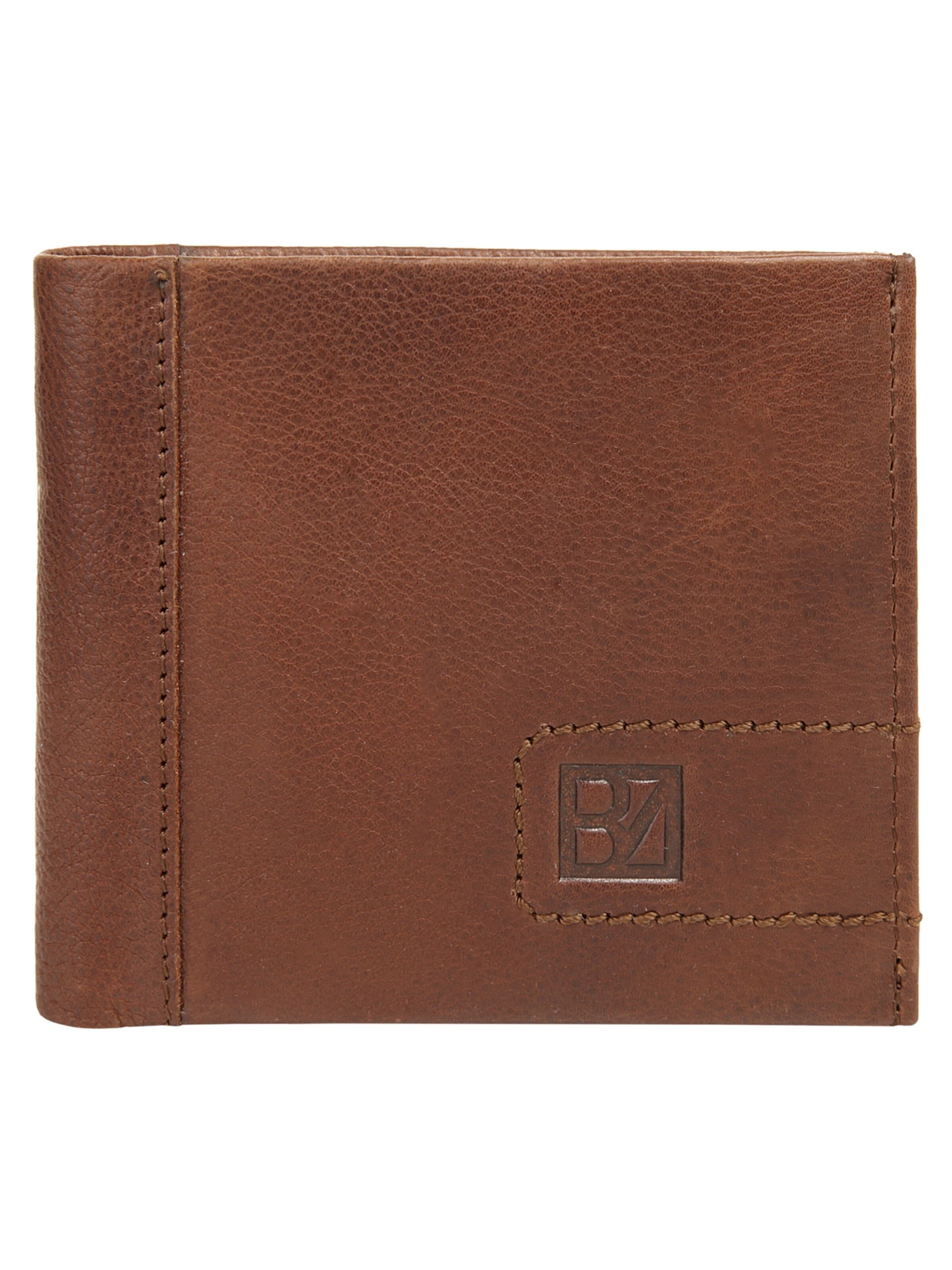 BODENSCHATZ Wallet 'Bodenschatz Geldbörse' in Brown: front