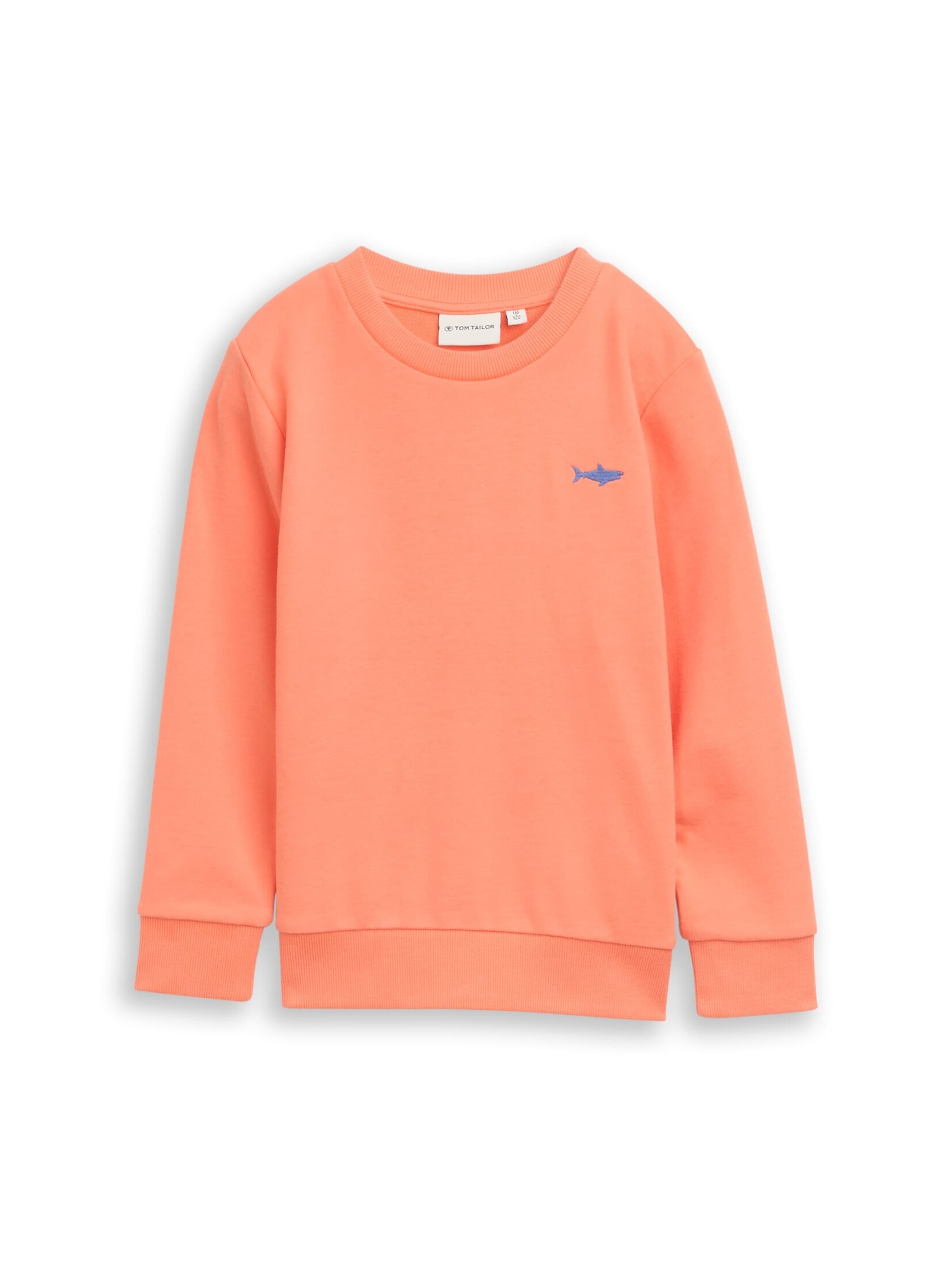 TOM TAILOR Sweatshirt in Oranje: voorkant