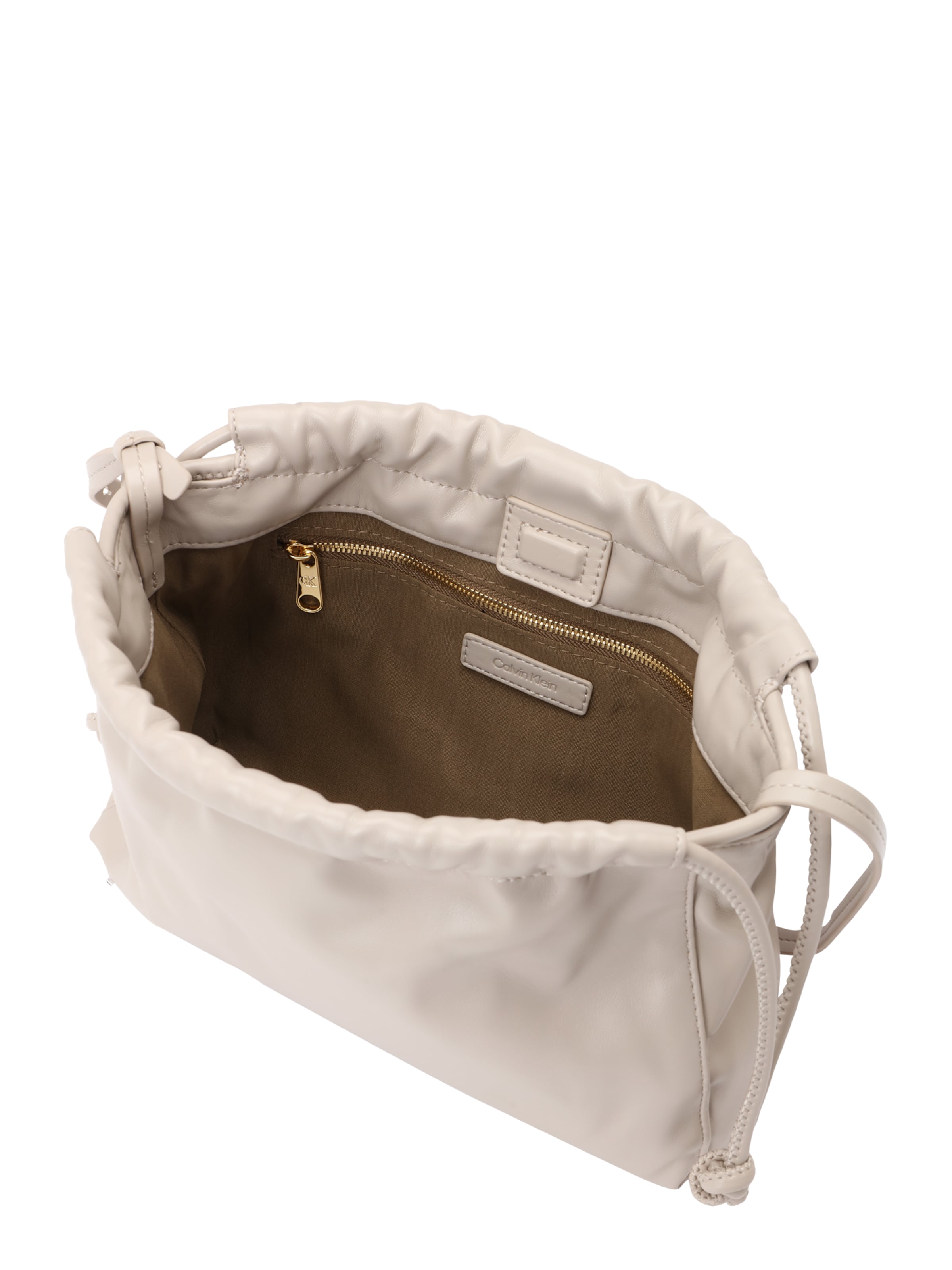 Poche ventrale Calvin Klein en beige