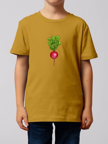 T-Shirt 'Radieschen' watabout.kids en jaune : devant