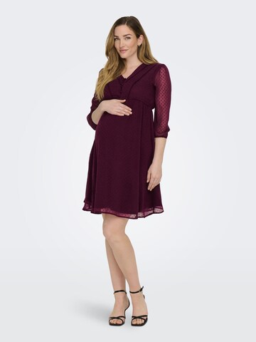 Only Maternity Dress in Red