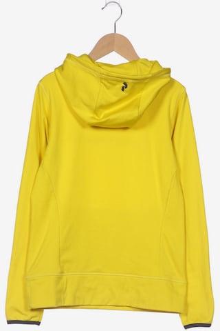 PEAK PERFORMANCE Sweatshirt & Zip-Up Hoodie in M in Yellow