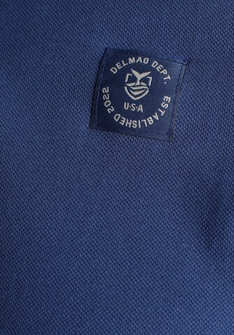 DELMAO Poloshirt in Blau