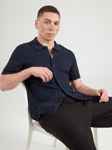 JOOP! Jeans - Ajuste regular Camisa 'Rasmo' en azul: frente