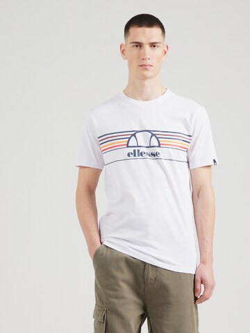 T-Shirt 'Lentamente' ELLESSE en blanc : devant