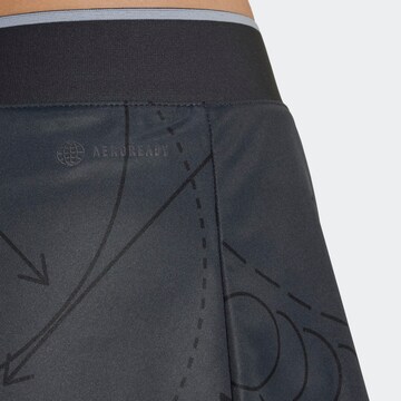 ADIDAS SPORTSWEAR Athletic Skorts 'Club Graphic' in Grey