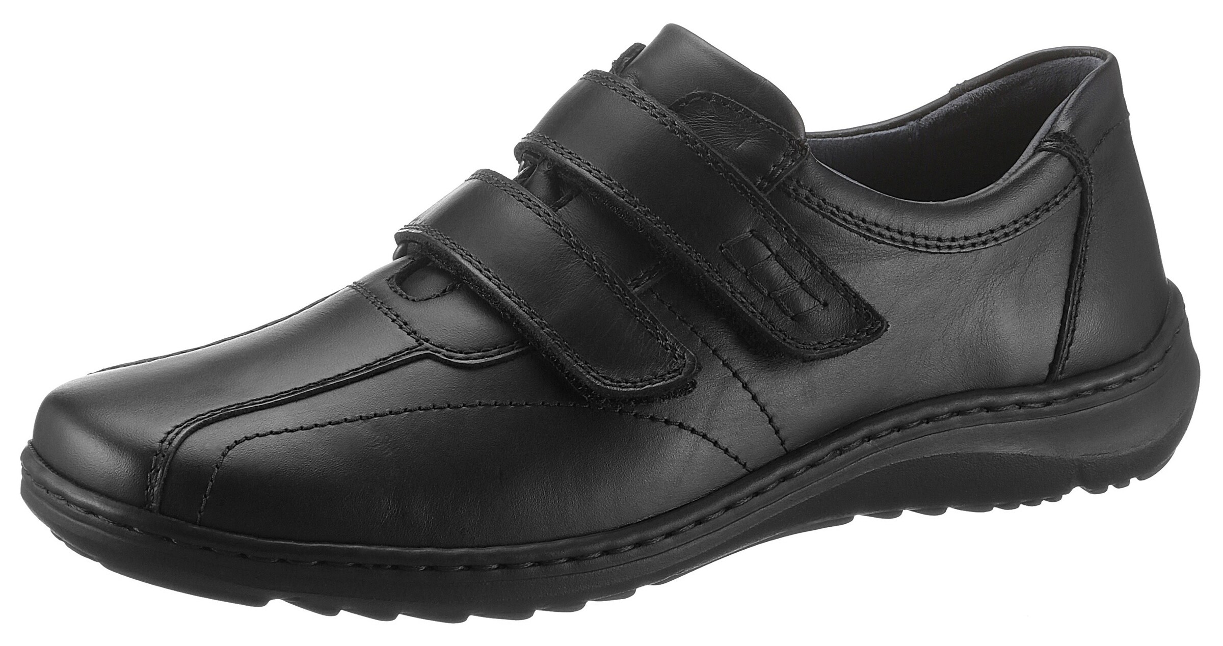 WALDLÄUFER Halbschuh in Schwarz: Vorderseite