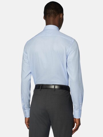 Coupe regular Chemise Boggi Milano en bleu