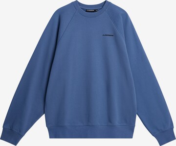 J.Lindeberg Sweatshirt 'Callan' in Blauw: voorkant