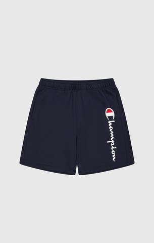 Pantaloni di Champion Authentic Athletic Apparel in blu: frontale
