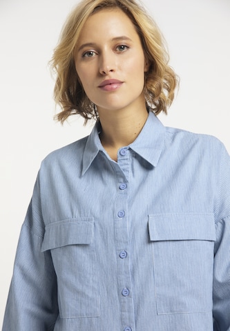 usha BLUE LABEL Blouse in Blue