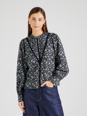YAS Blus 'YASMILUMA' i svart: framsida