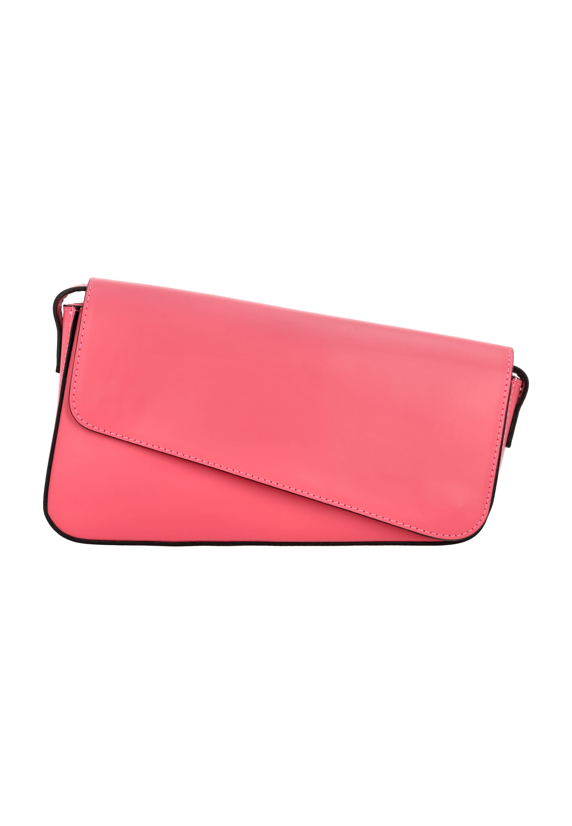 faina Schoudertas in de kleur Framboos, Productweergave