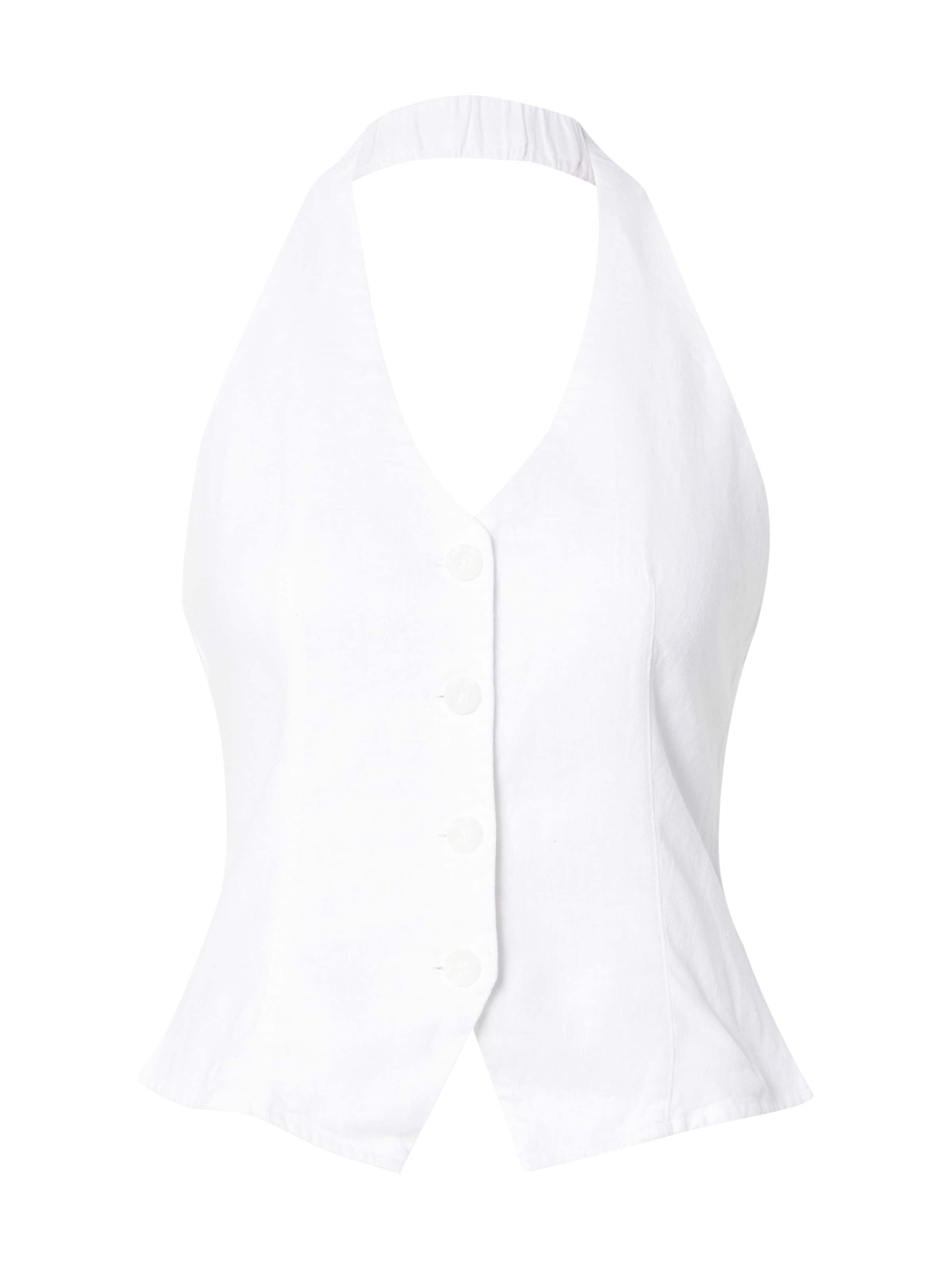 Bluză de la HOLLISTER pe alb: față