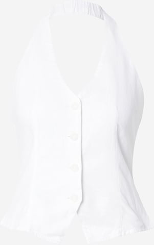 HOLLISTER Blusentop in Weiß: Vorderseite