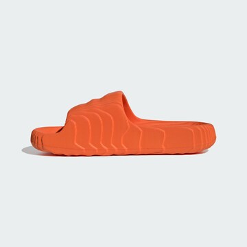 ADIDAS ORIGINALS Pantolette 'Adilette 22' in Orange