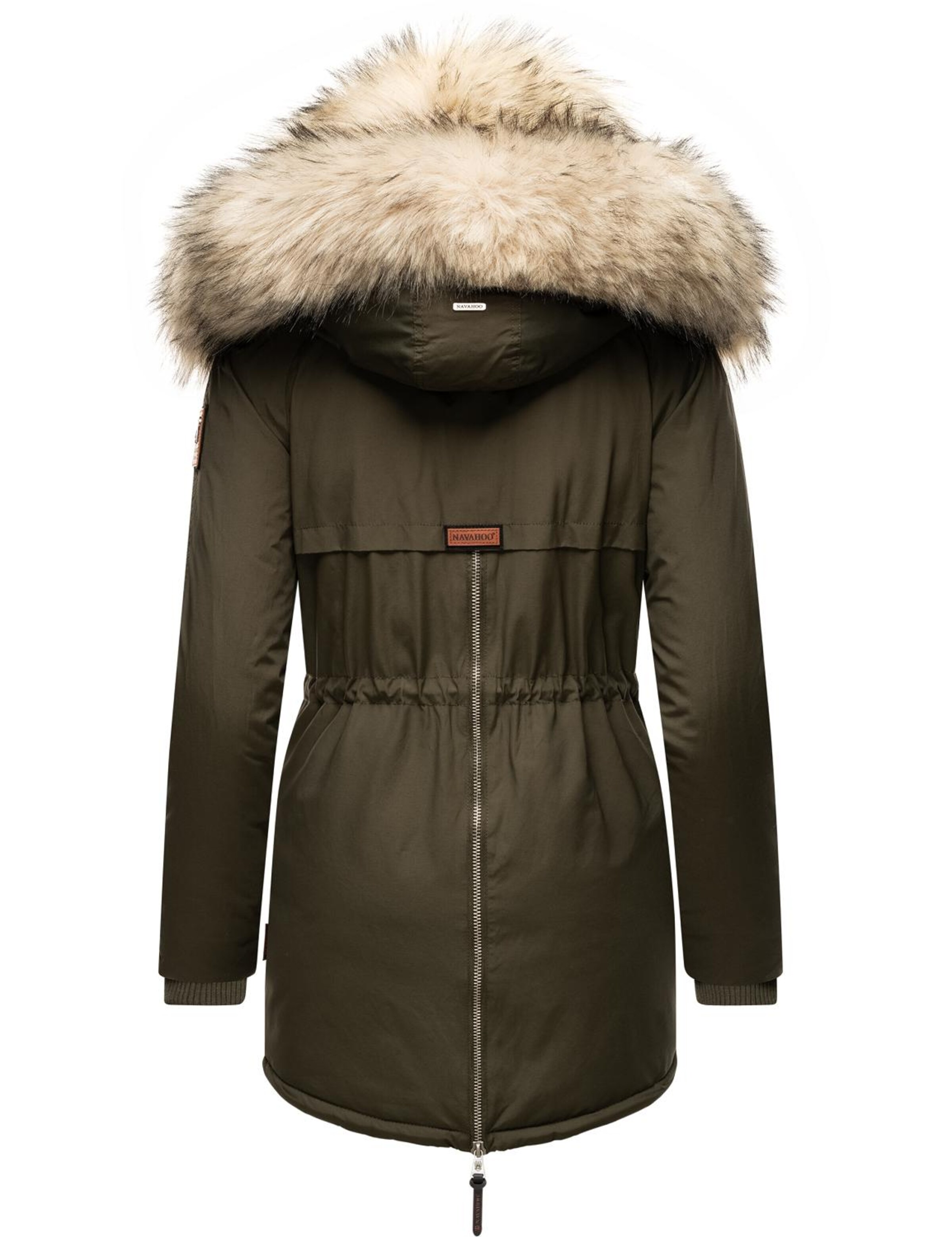 NAVAHOO Χειμερινό παλτό 'Sweety' σε πράσινο