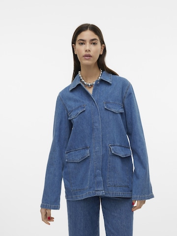 VERO MODA Tussenjas 'MARIA' in Blauw: voorkant