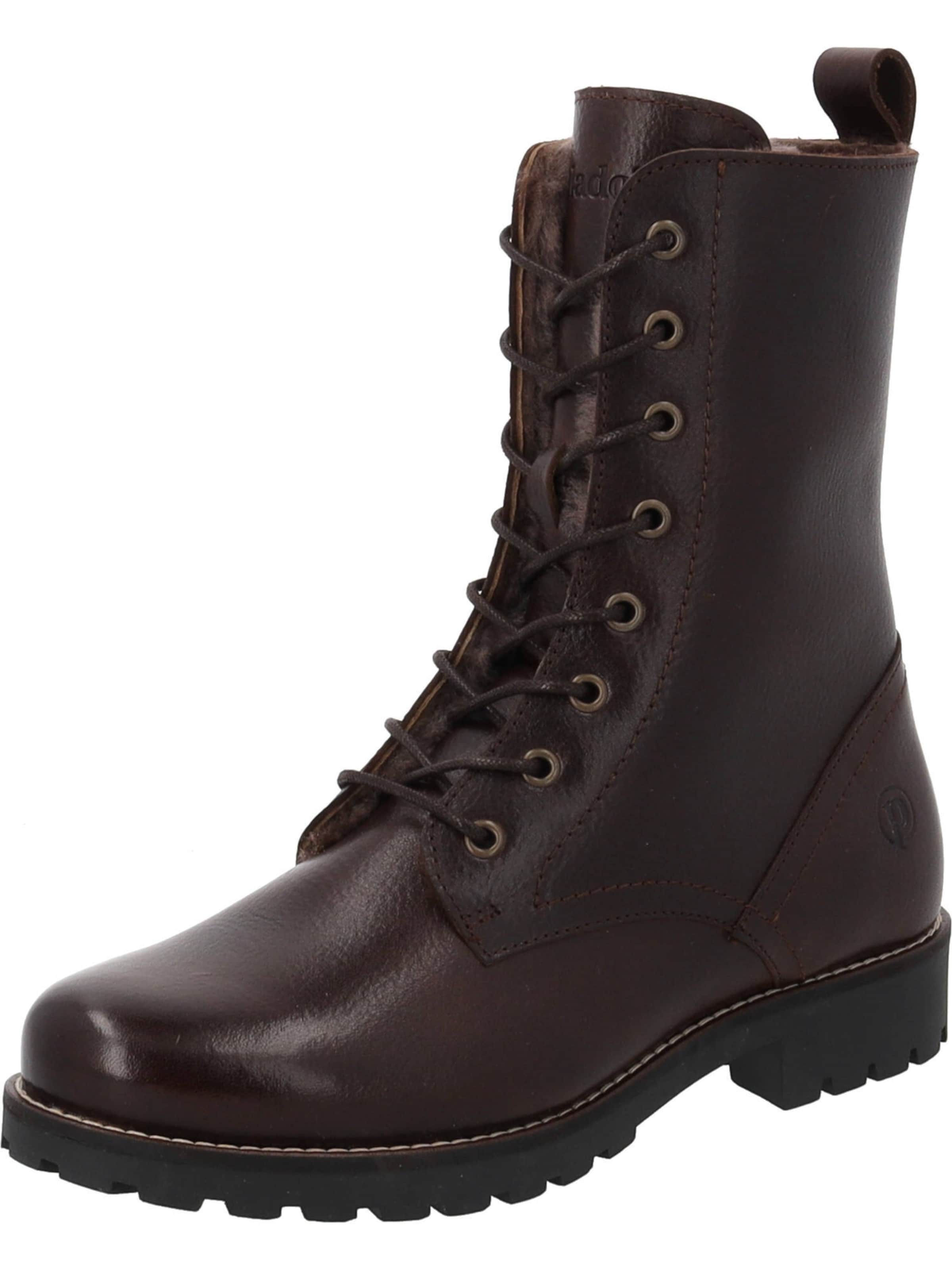 Palado Bottes à lacets 'Ronalla' en marron, Vue avec produit