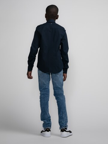 Coupe slim Chemise 'Mcgrath' Petrol Industries en bleu