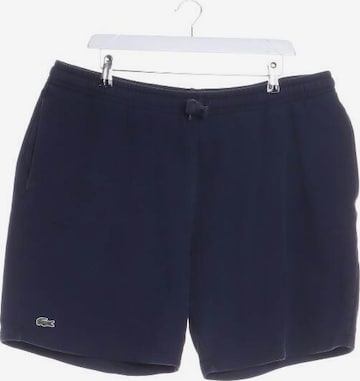 LACOSTE Shorts in XXL in Blue: front