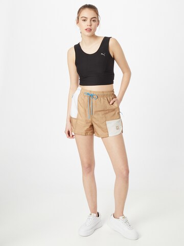 PUMA Regular Sportshorts 'Infuse' in Grün