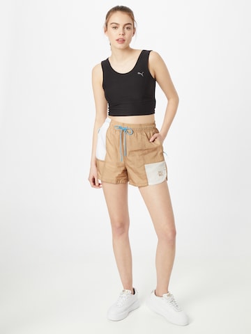 PUMA Regular Sportshorts 'Infuse' in Grün