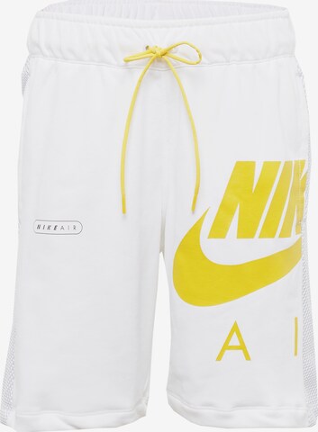 Nike Sportswear Regular Broek in Wit: voorkant