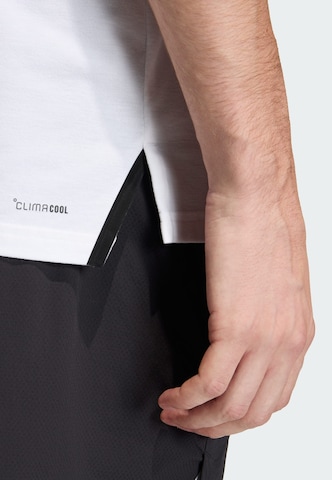 ADIDAS PERFORMANCE Performance shirt 'Les Mills' in White