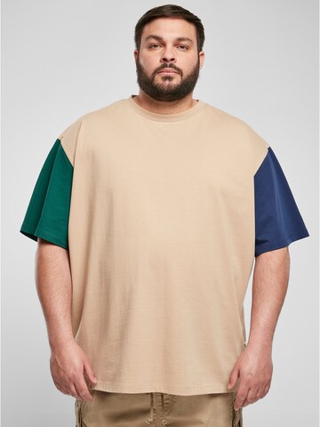 T-Shirt Urban Classics en beige : devant