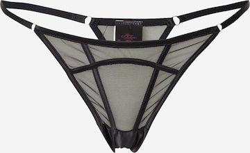 HunkemöllerTanga gaćice - crna boja: prednji dio