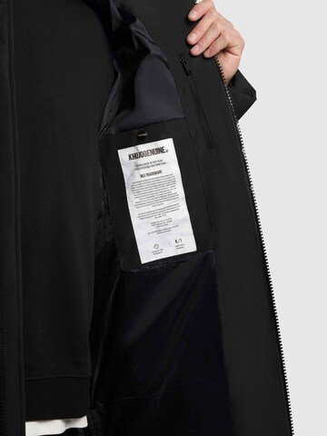 khujo Wintermantel 'Lear' in Schwarz