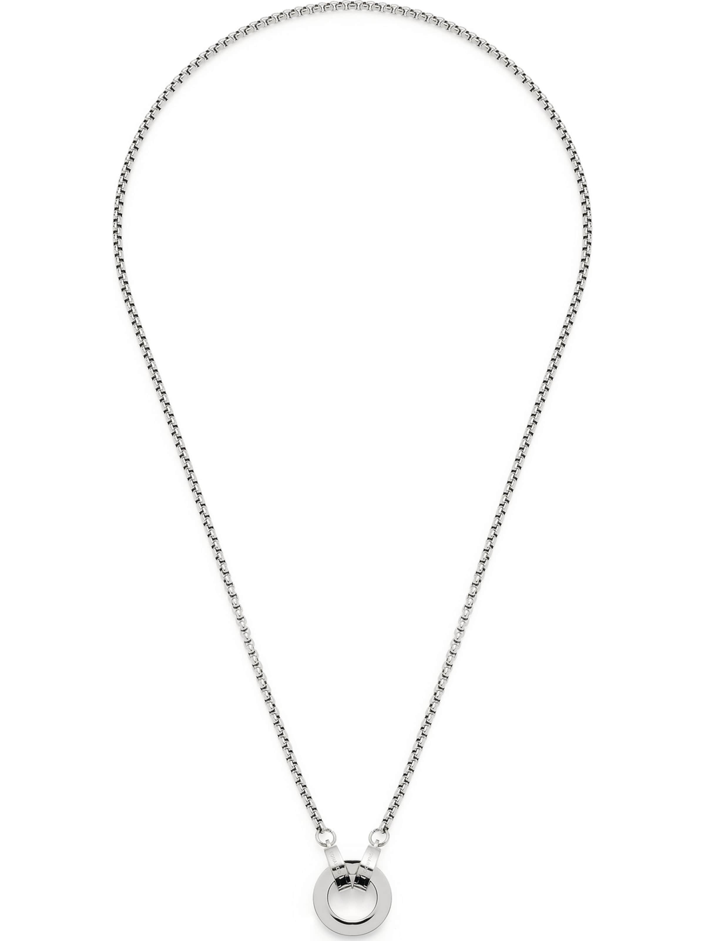 LEONARDO Necklace in Silver: front