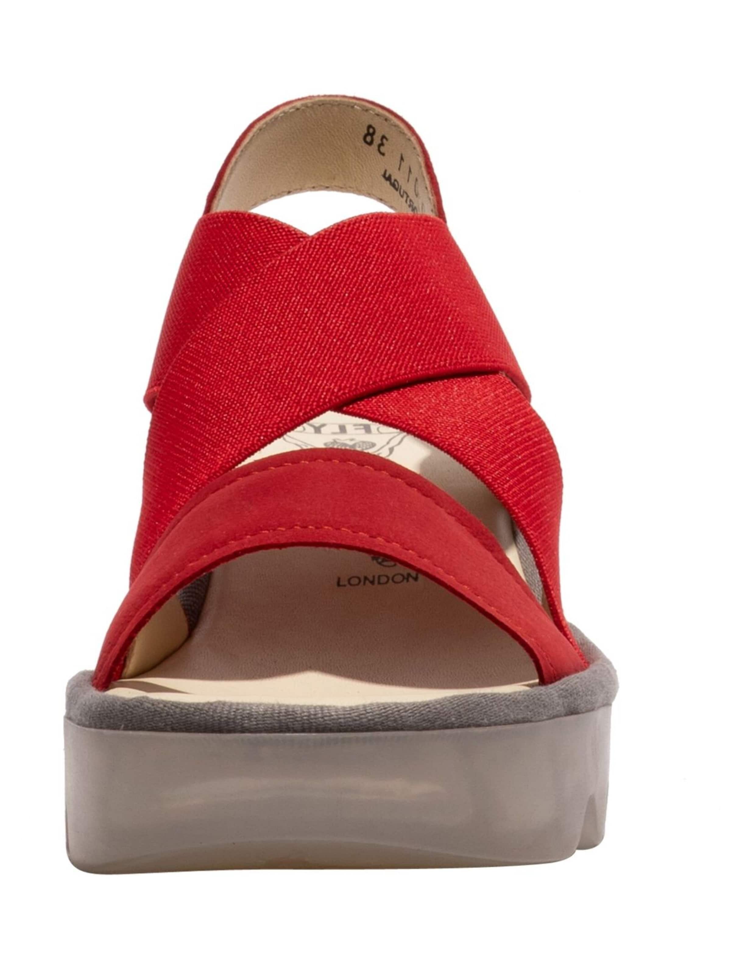 Sandales FLY LONDON en rouge