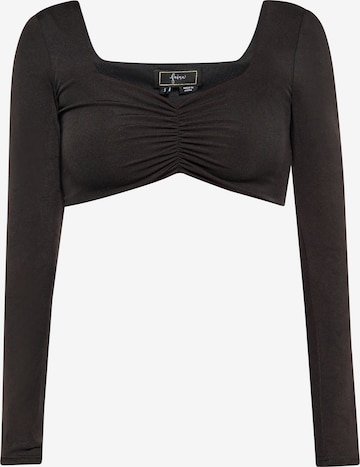 faina Top in Black: front